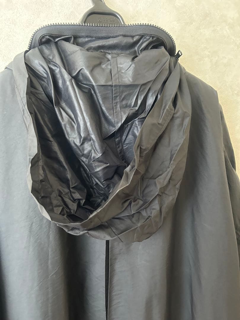 オーバーサイズ スミクロコート