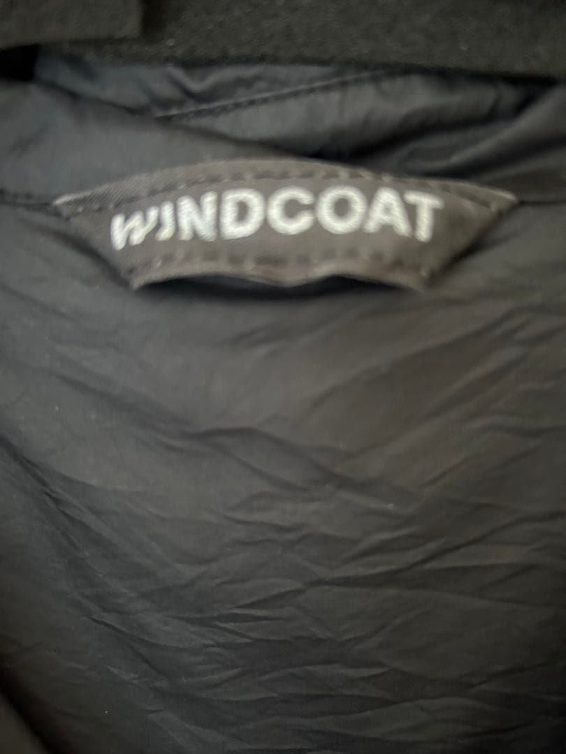 オーバーサイズ スミクロコート