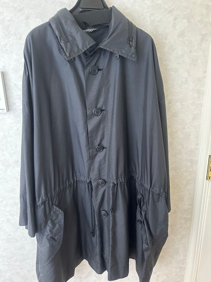 オーバーサイズ スミクロコート