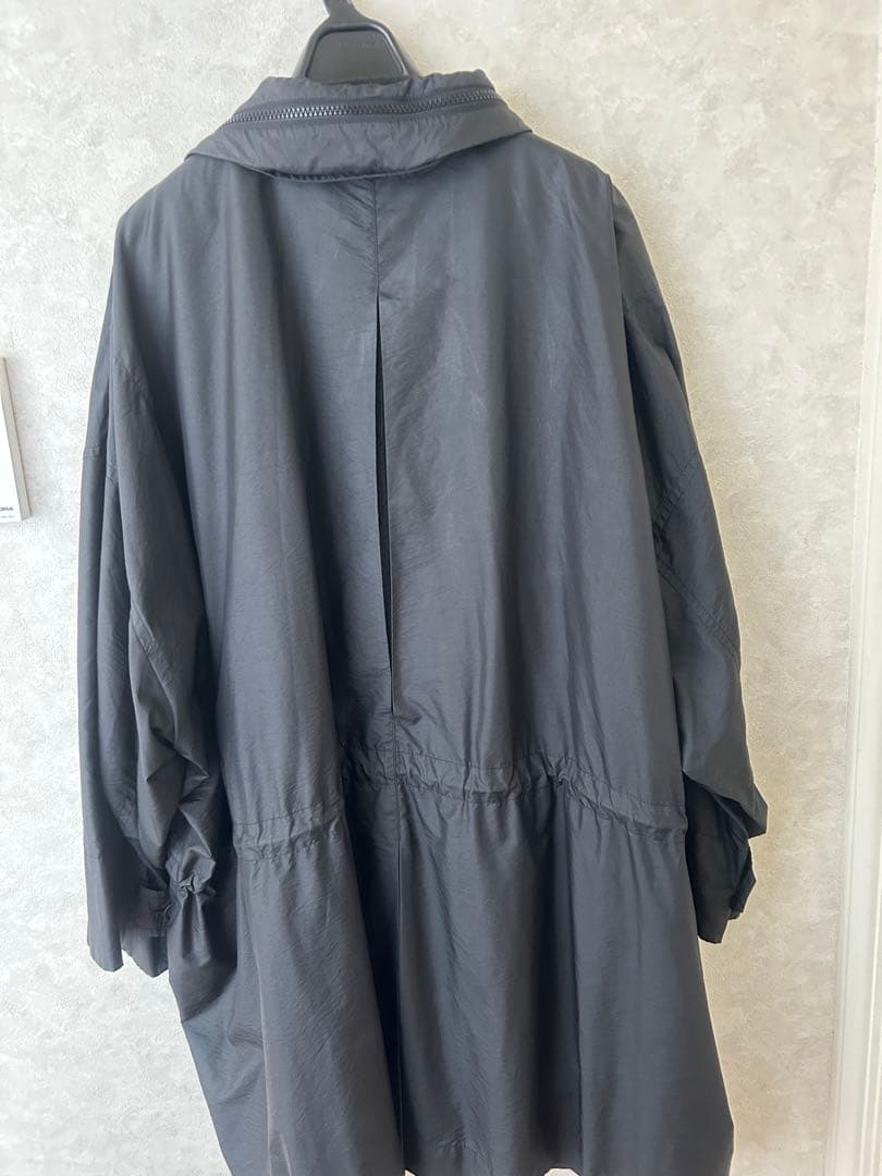 オーバーサイズ スミクロコート