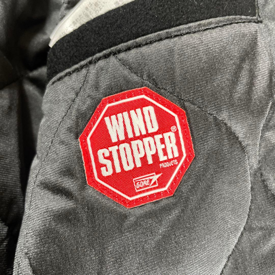 02DIRIV. ツーディーライブ　ウィンドストッパー　スタジャン　2(M) 黒