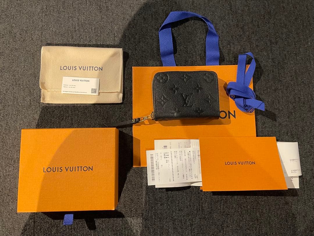 ルイヴィトン アンプラント ジッピーパース 小銭入れ【美品・付属品全て有】