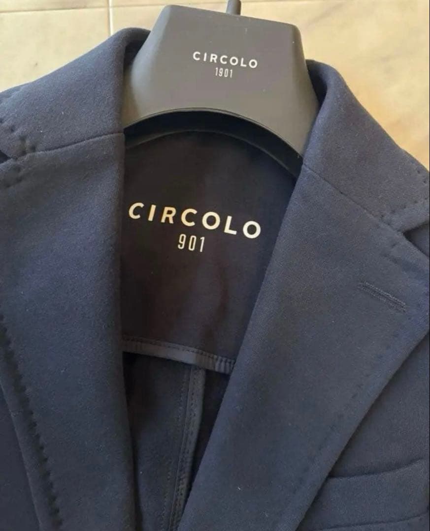 【新品未使用】CIRCOLO 1901コットン ジャージージャケット 48