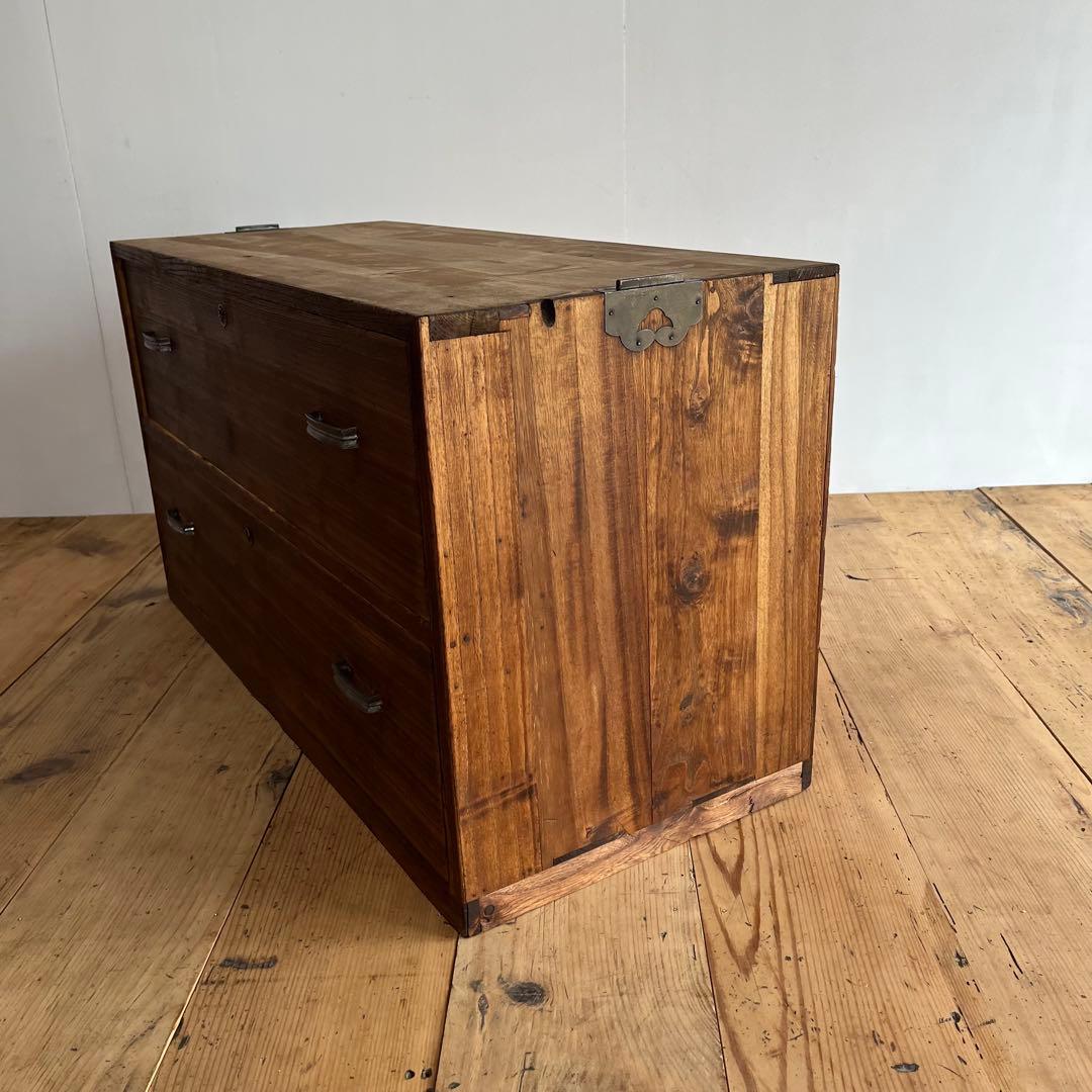 専用 アンティーク チェスト 箪笥 ローボード テレビ台 昭和レトロ z771