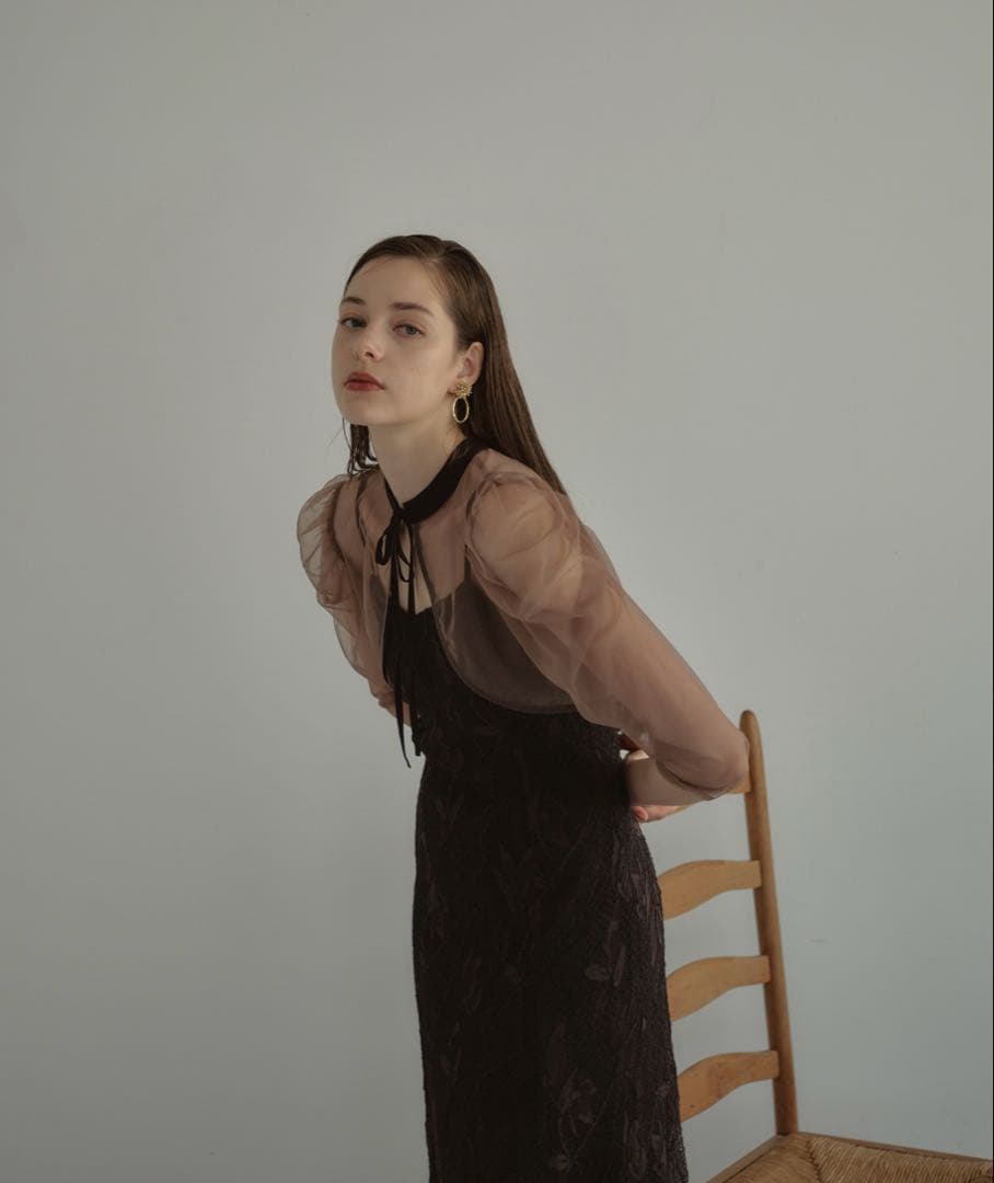 【今だけ価格】ANDRESD メニーウェイ ドレス ブラウン 結婚式 二次会