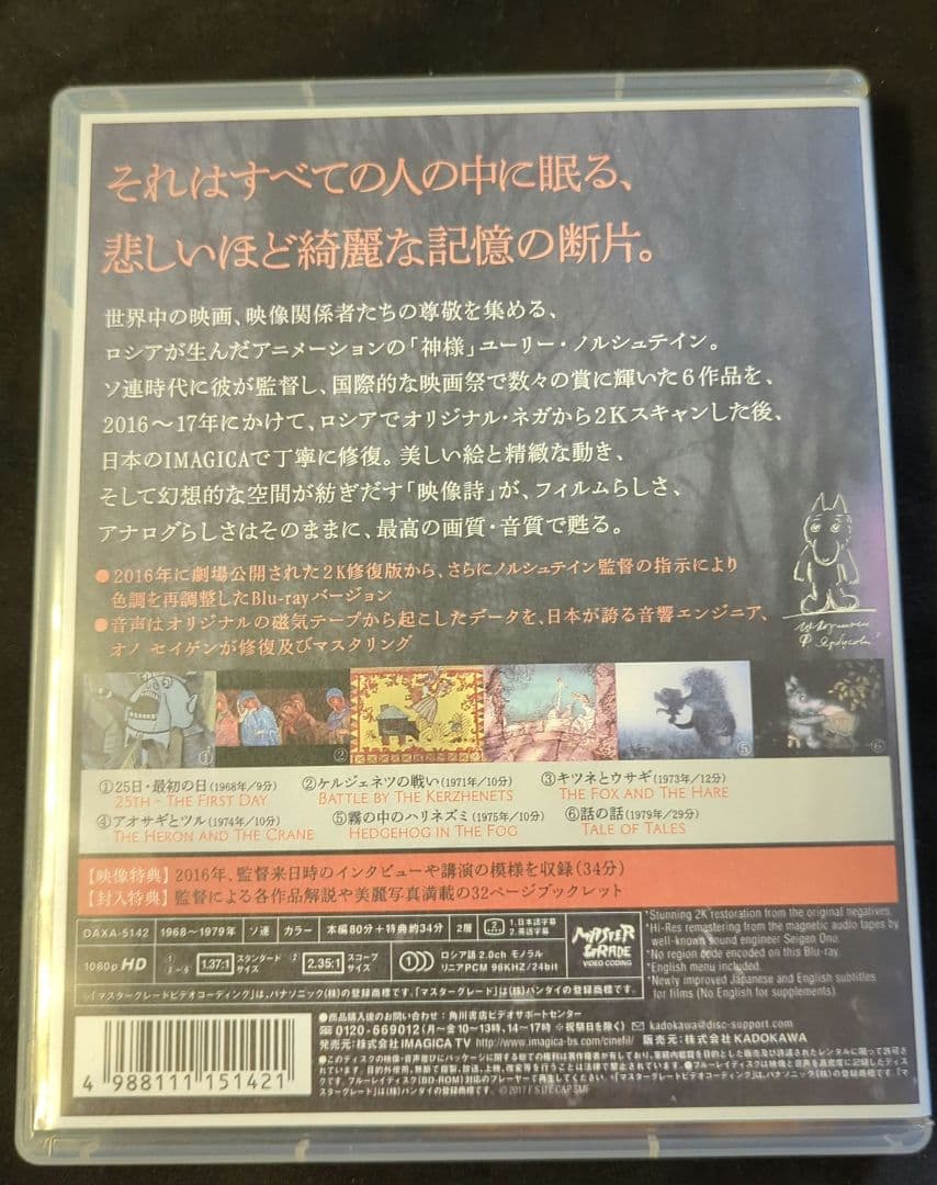 ユーリーノルシュテイン作品集　2K修復版