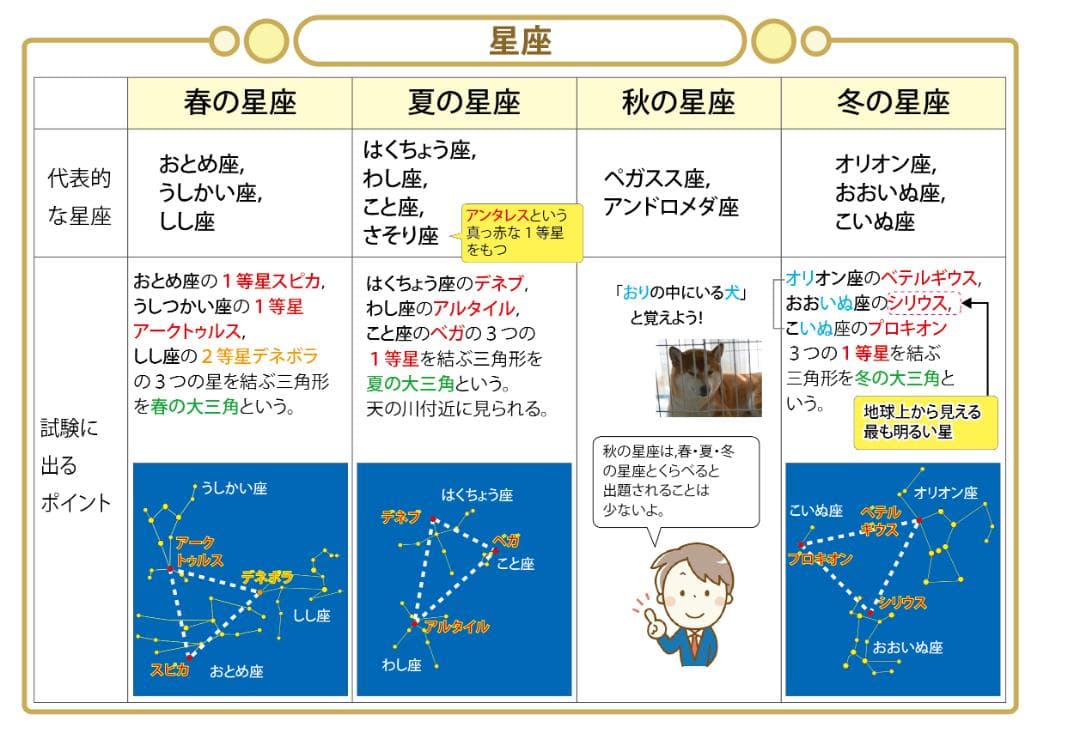 ☆中学受験・理科　頻出用語・ポイントにしぼったまとめカード、セット商品