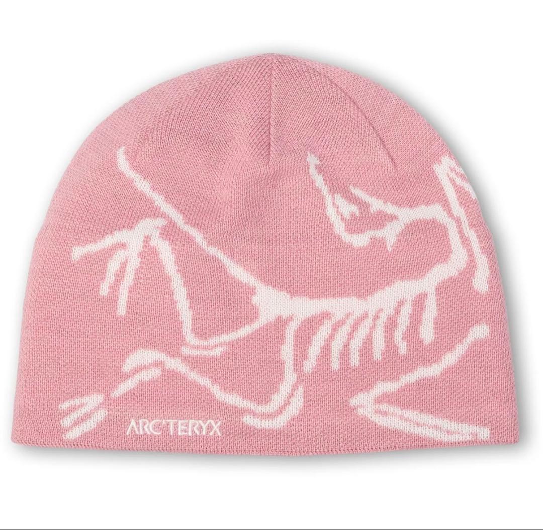 完売品ARC'TERYX Bird Head Toque ピンク ビーニー