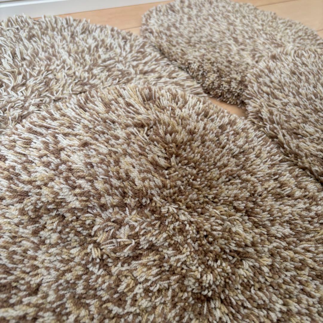 Pelto チェアパッド　ベージュ4枚セット