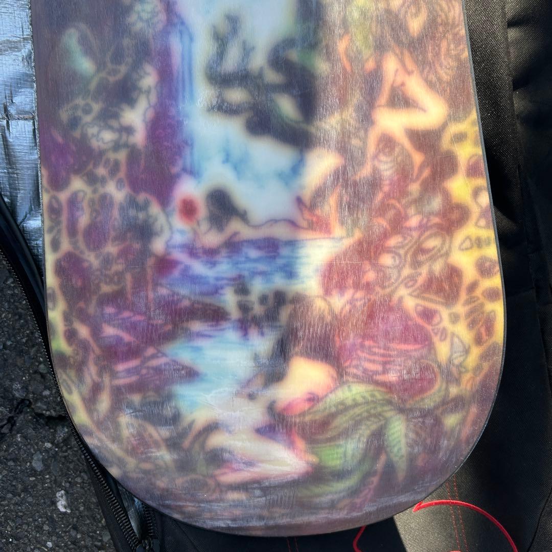 BURTON バートン　スノーボード ジムリッピー　ケース付き