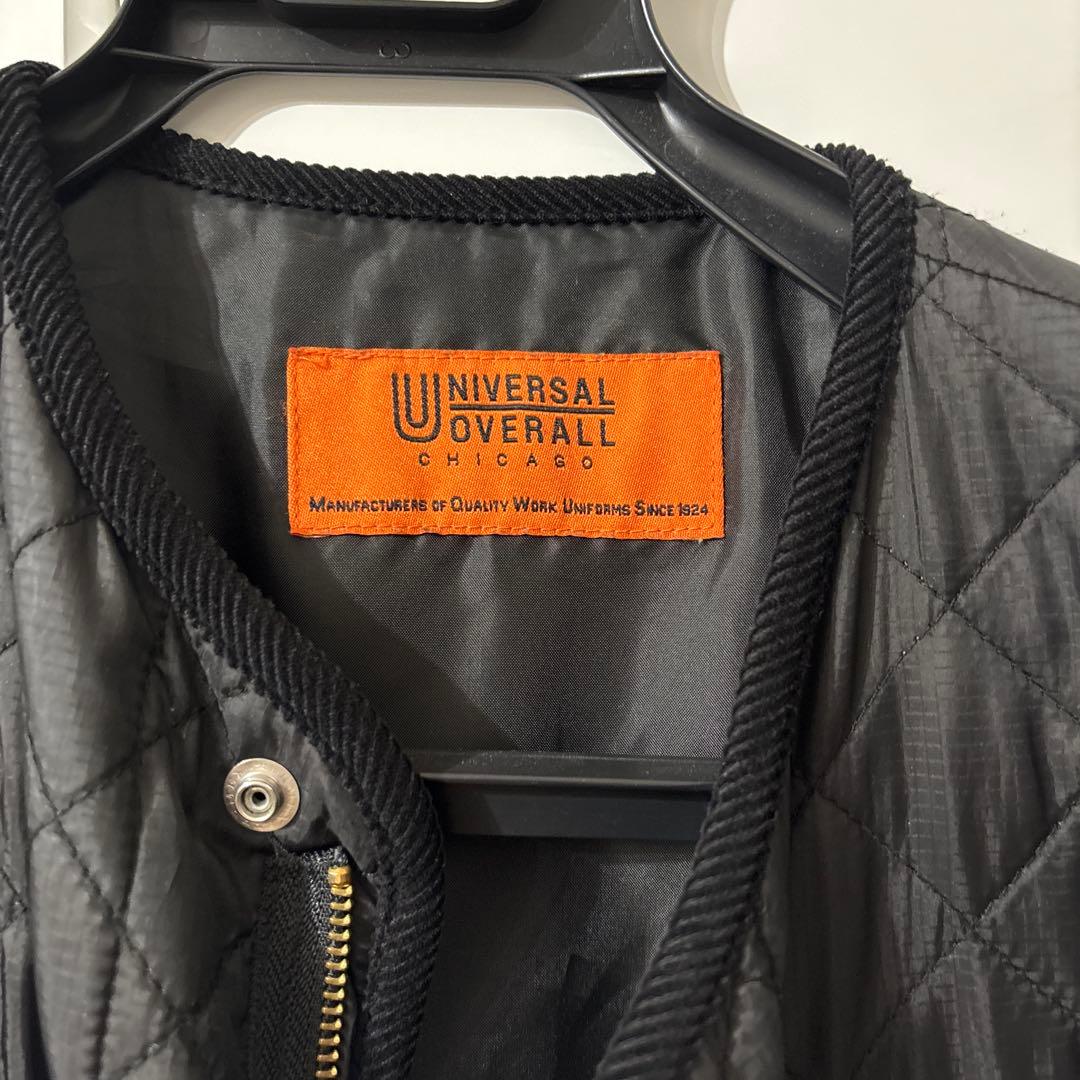 UNIVERSAL OVERALL 別注 キルティングロングベスト