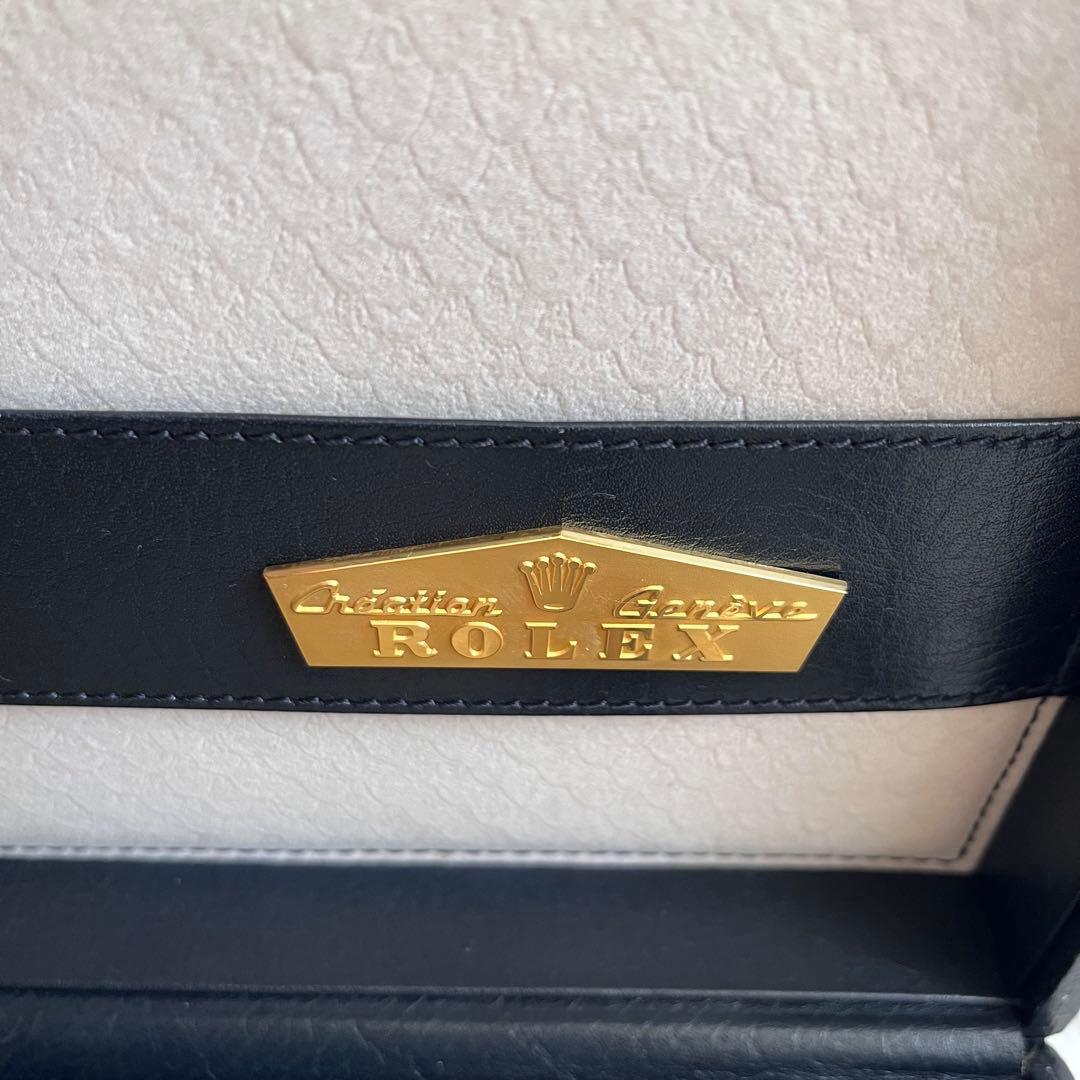 ロレックス　ジュエリーボックス　時計ケース　濃紺