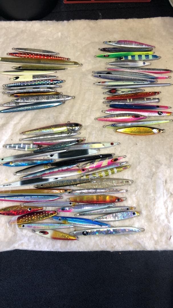 中古品！　メタルジグ　サイズ・重さ、いろいろセット　B