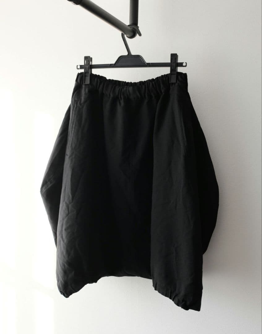ブラックコムデギャルソン ポリ縮バルーンショーツ Sサイズ