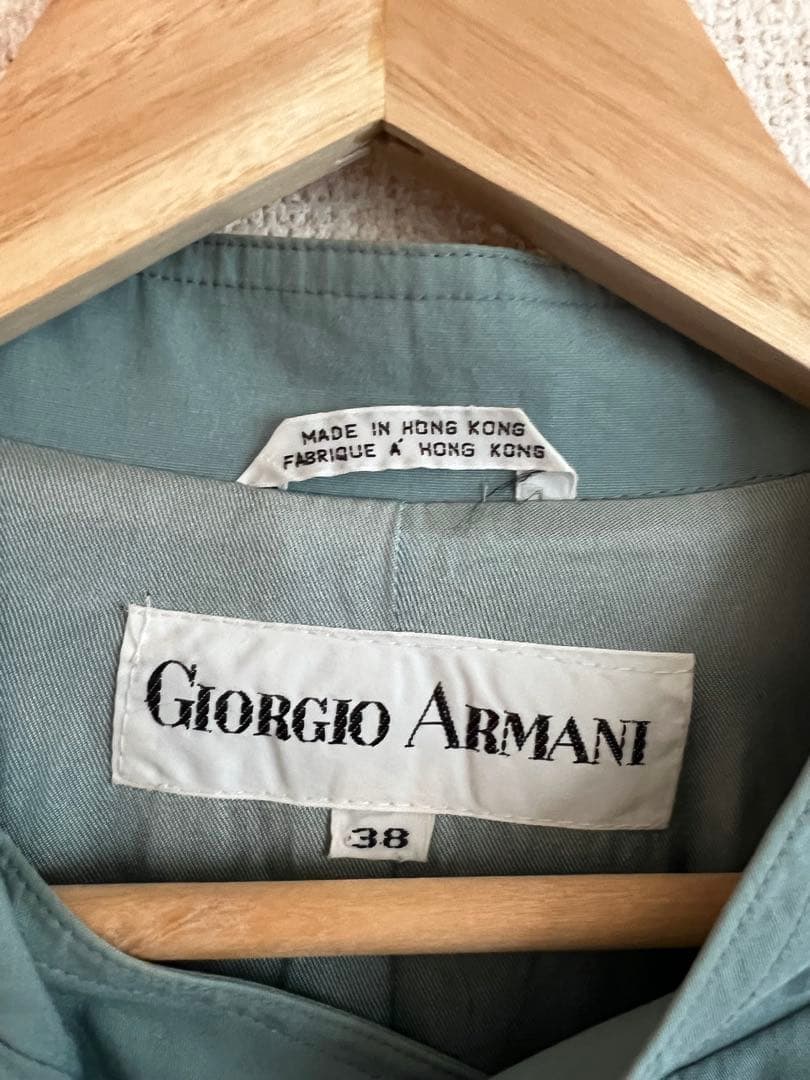 Giorgio Armani ノーカラージャケット 38
