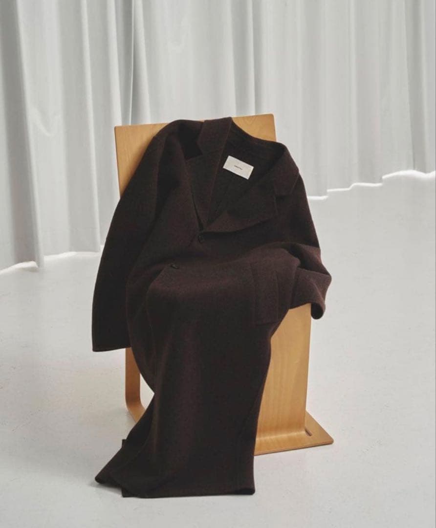 【m:m】todayful Wool Over Coat Dブラウン36