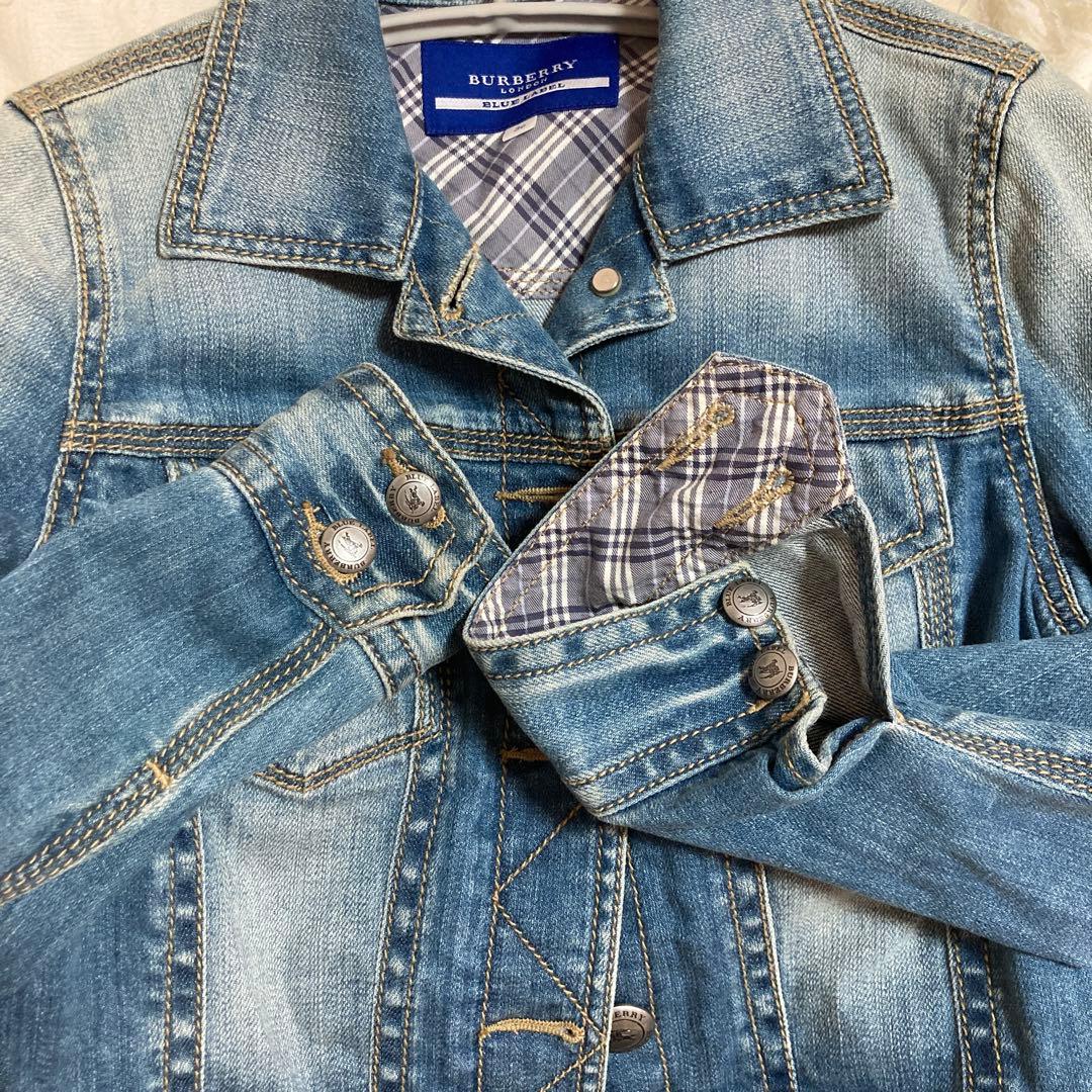 【美品】バーバリーブルーレーベル　デニムジャケット　【春服】