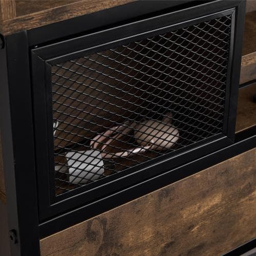 S ベッド コンセント 宮付き 収納  ヴィンテージ風 アイアンベッド