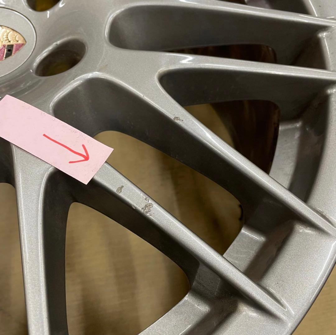 5穴 PCD130 20インチ 9.0J ＋57 ポルシェカイエン純正 ホイール