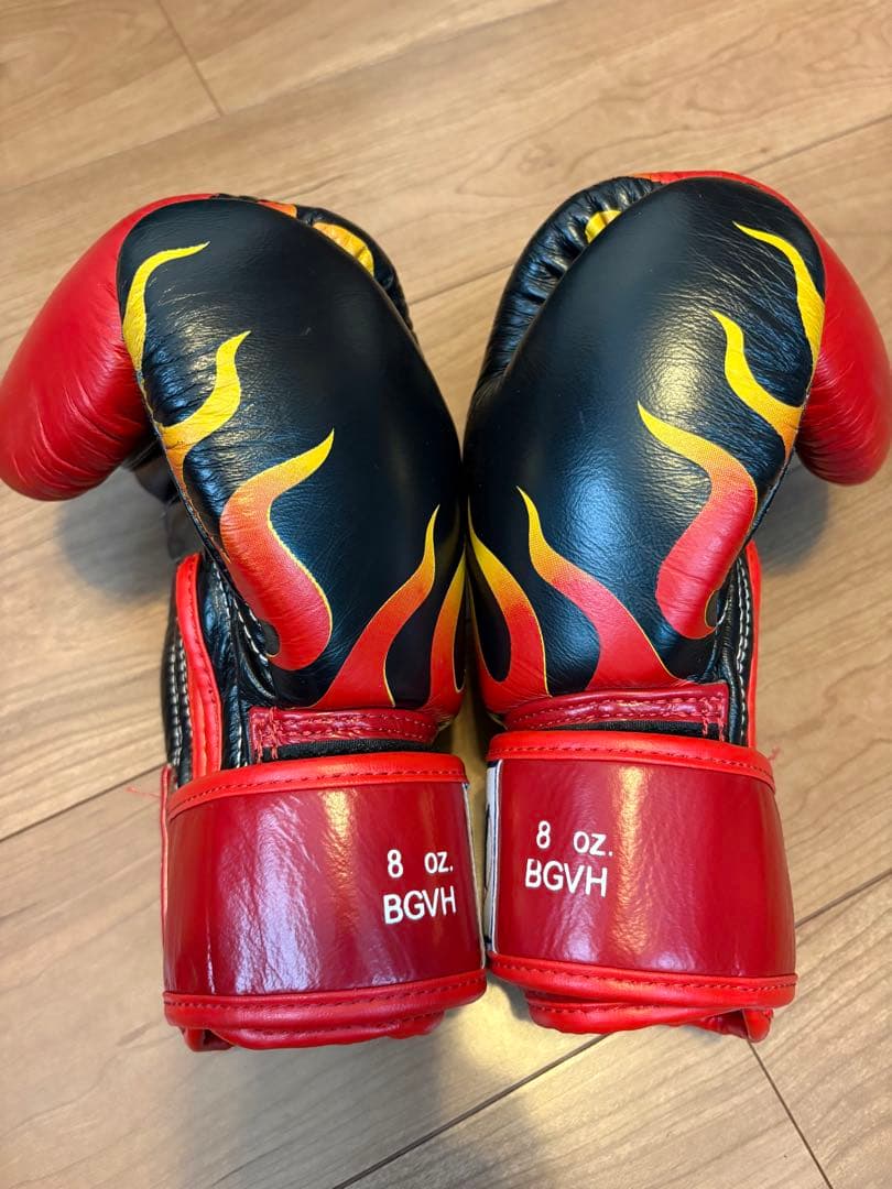 WINDY ボクシンググローブ 8oz フレイムデザイン ファイヤーパターン
