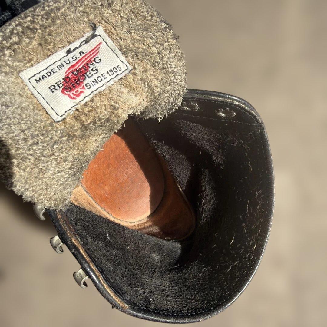 RED WING レッドウィング 黒 9D アイリッシュセッター