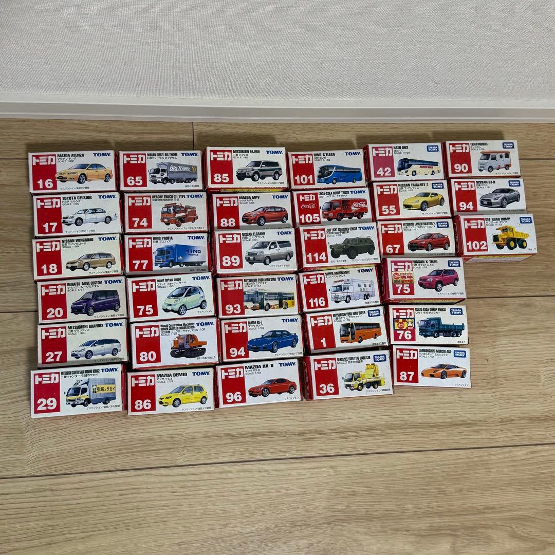 A*き様 トミカ 青ロゴ 33個セット 未使用品