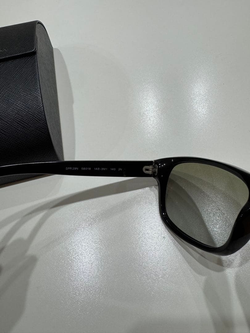 【ノー君】プラダ PRADA SPR 29N 1AB-3M1 黒BLACK