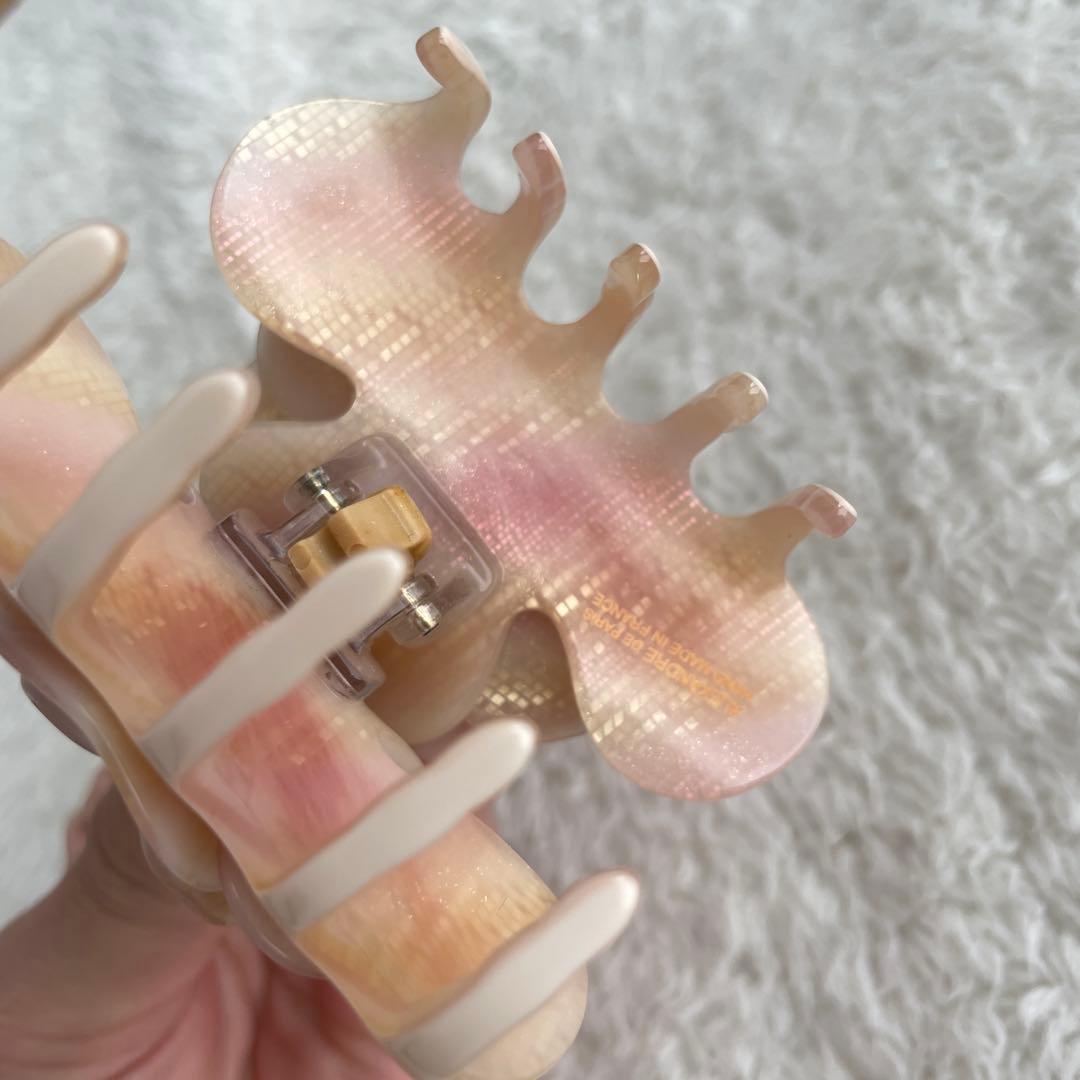 アレクサンドルドゥパリ 希少★ カメリア グラデーション クリップ