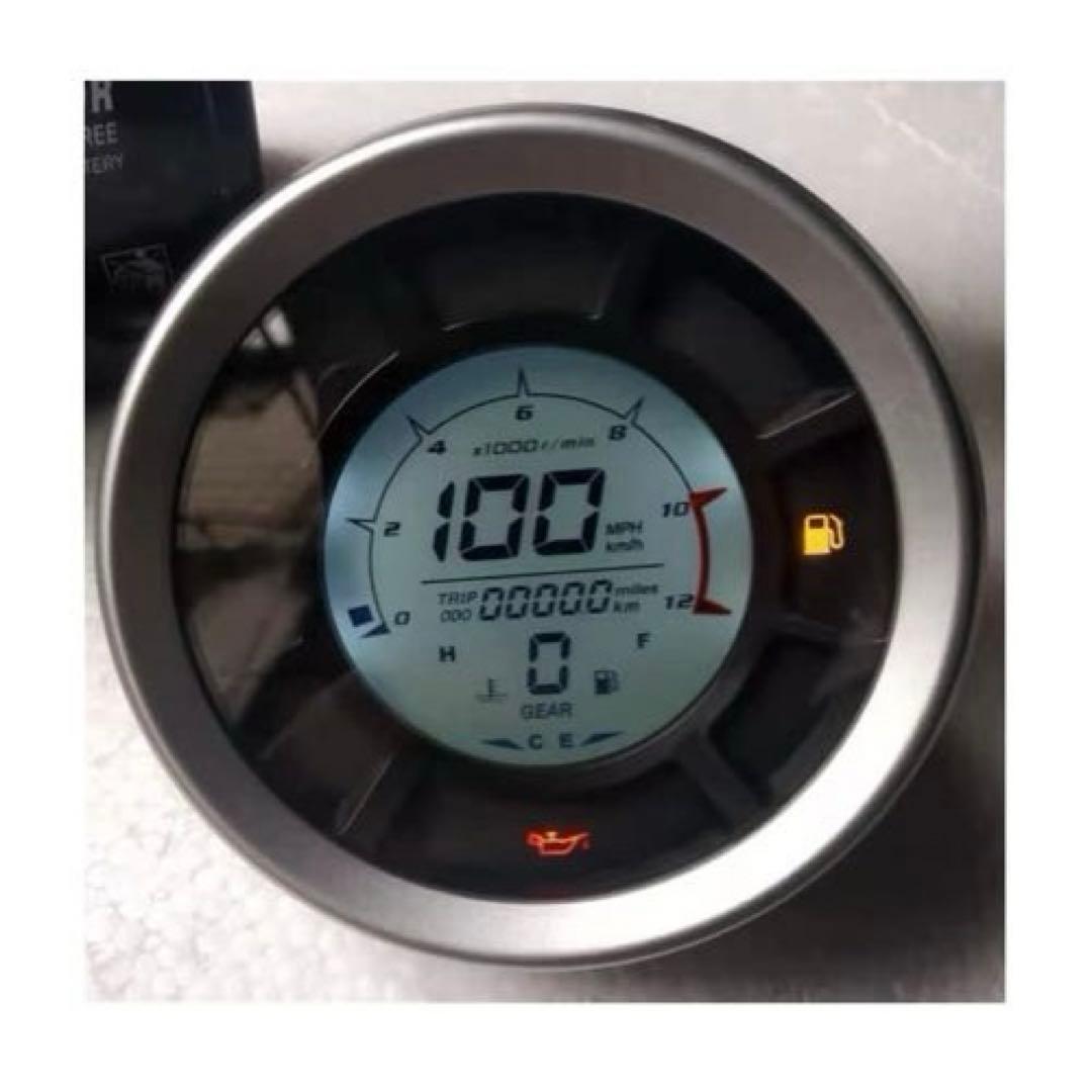 タコメーター オドメーター 12000RPM 199km/h