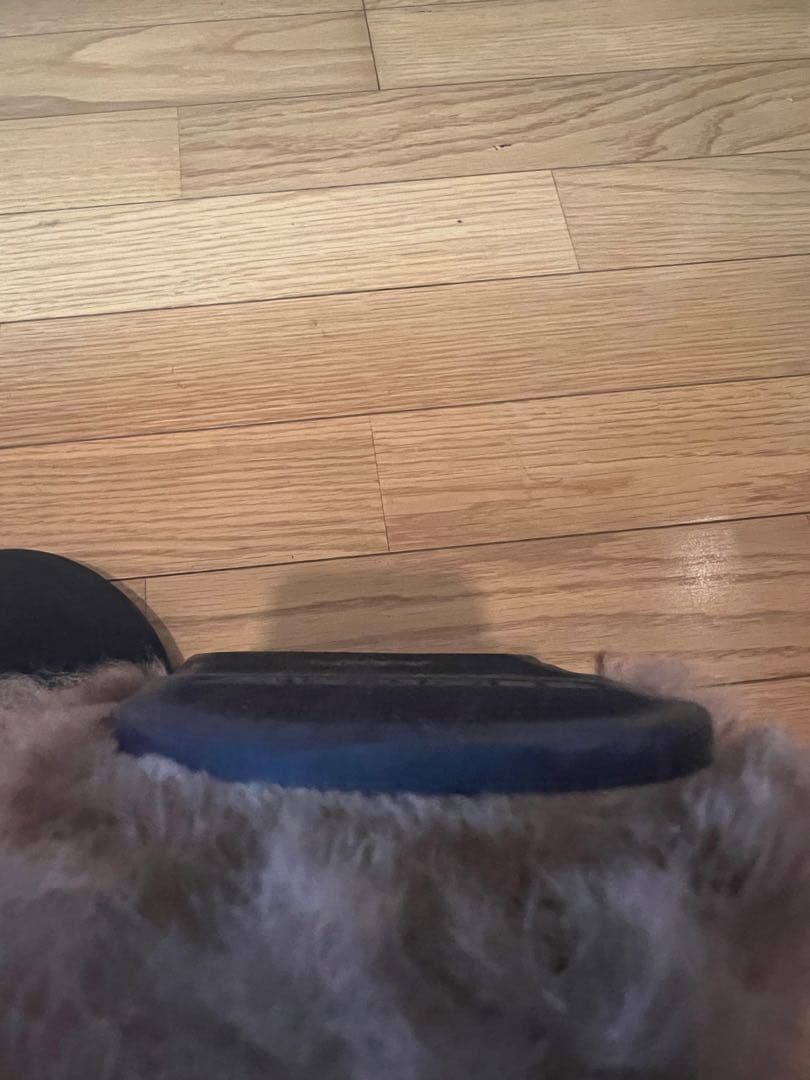 Gucci アングリーキャット ファー サンダル