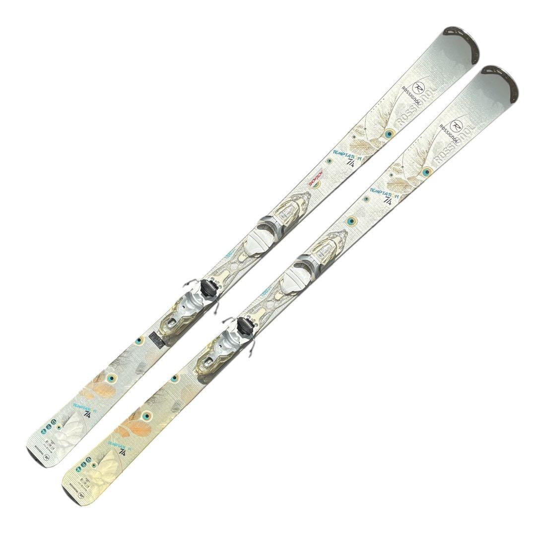 【希少】ロシニョール スキー板 TEMPTATION 74 孔雀