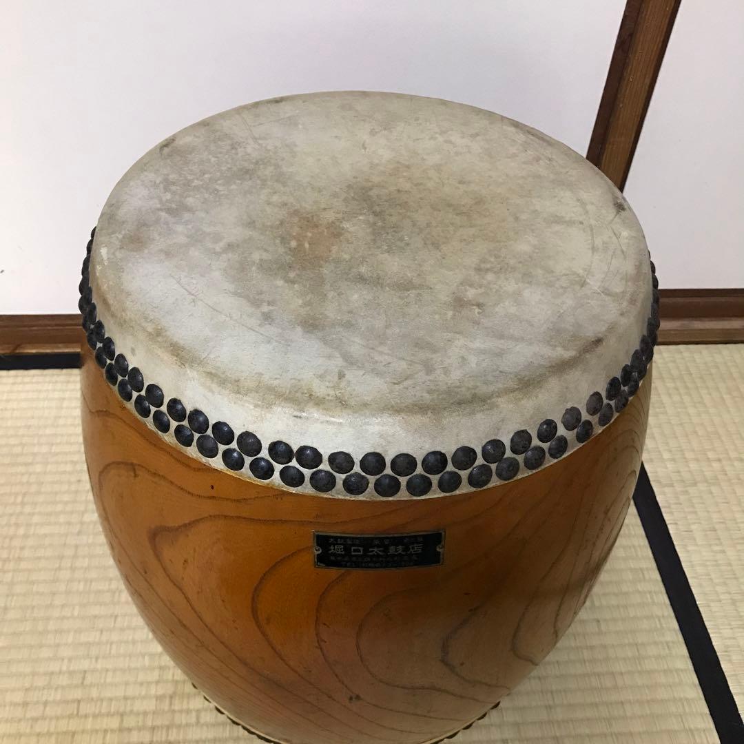 堀口太鼓店　和太鼓　高さ約47㎝