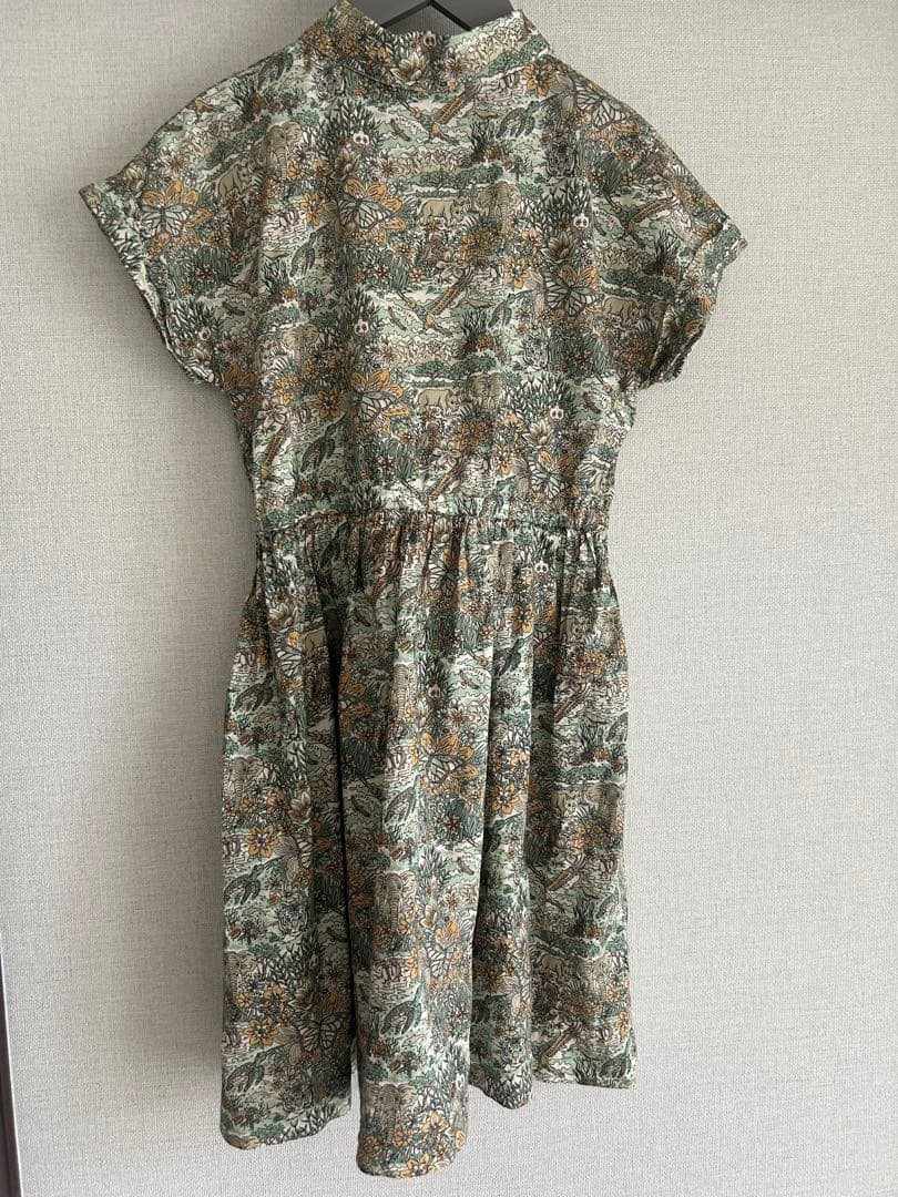 ボンポワン　オリジナル　リバティ　ワンピース　10A