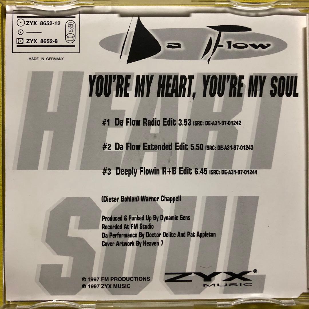 洋楽 Da Flow - You're My Heart You're My Soul