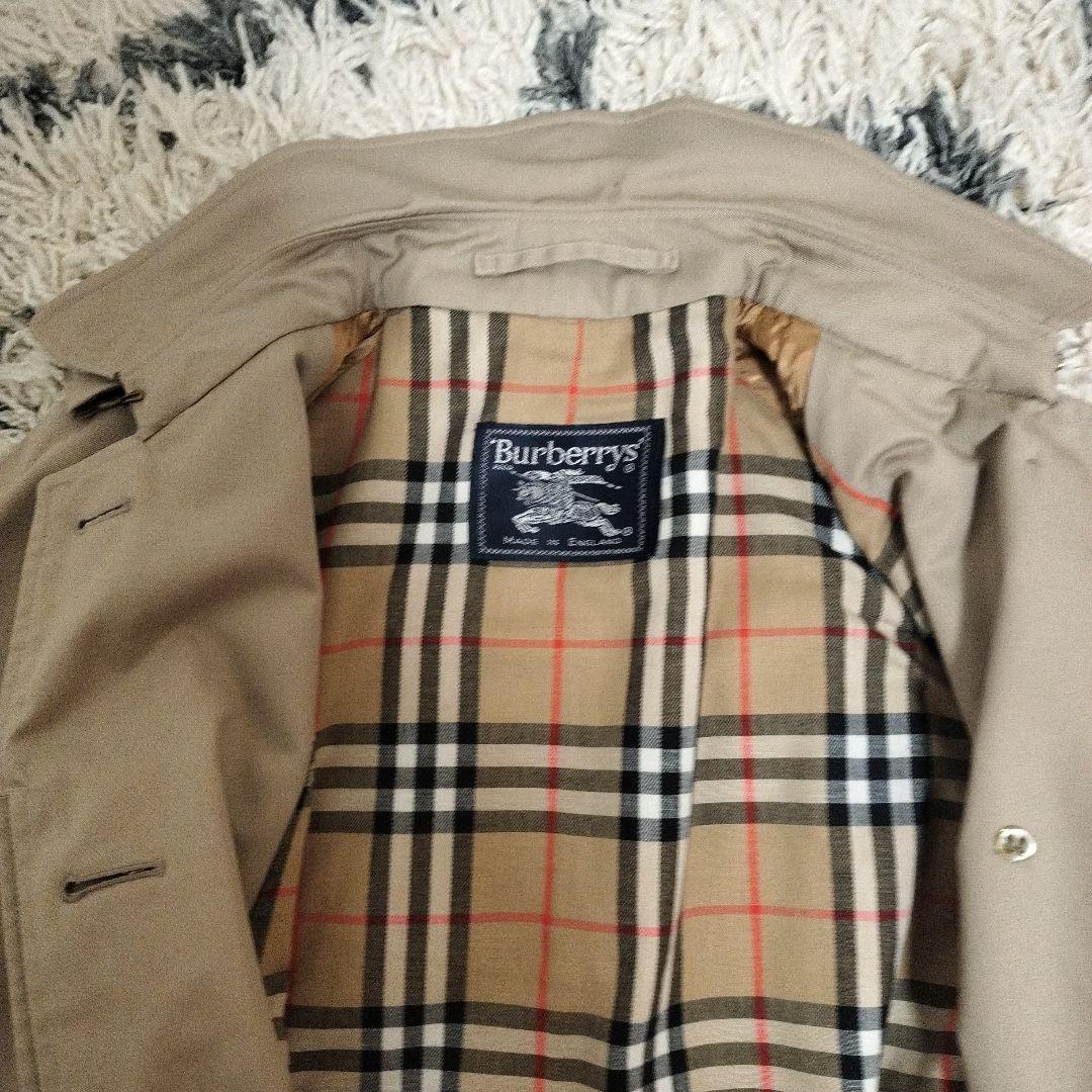 BURBERRYS ベージュ トレンチコート チェック裏地
