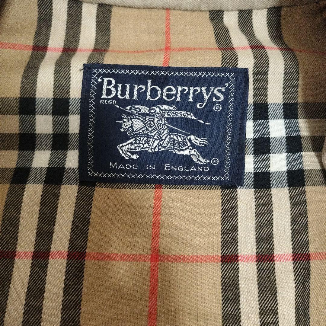 BURBERRYS ベージュ トレンチコート チェック裏地