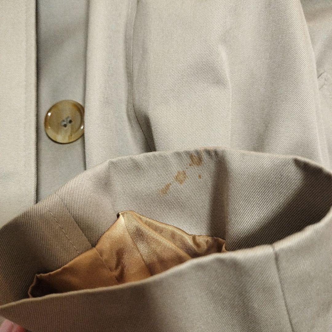 BURBERRYS ベージュ トレンチコート チェック裏地