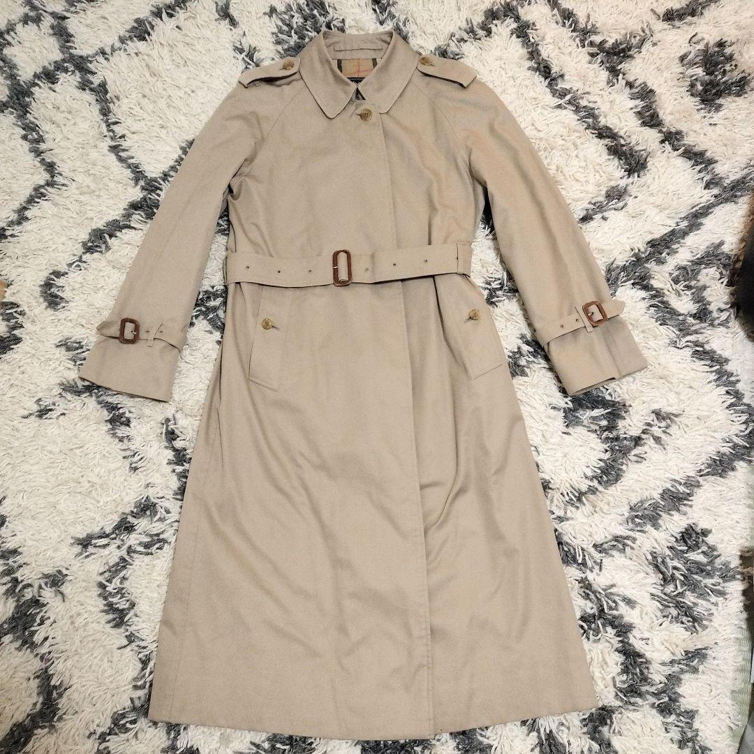 BURBERRYS ベージュ トレンチコート チェック裏地
