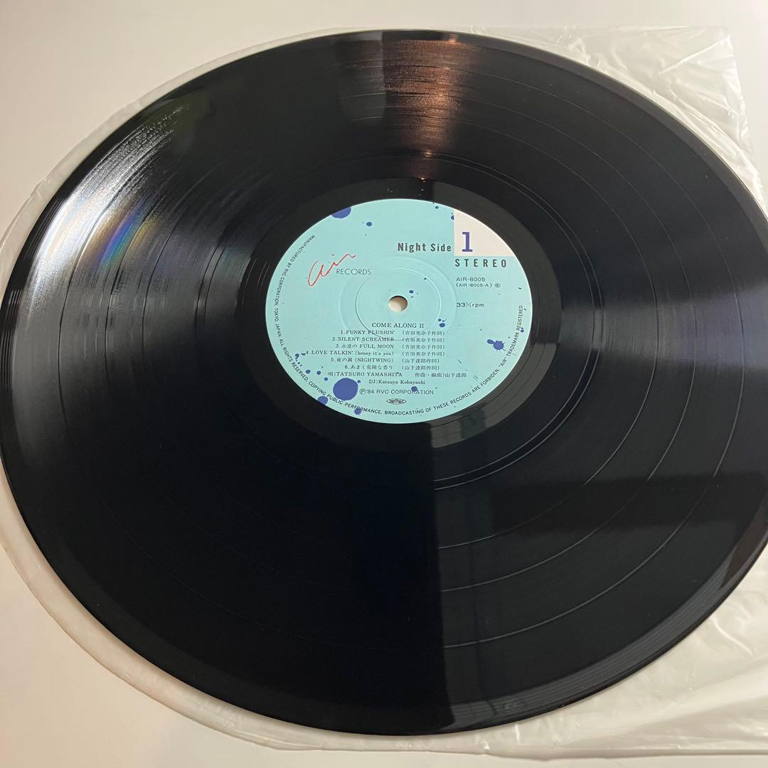 LP　山下達郎　COME ALONG　2枚セット　レコード