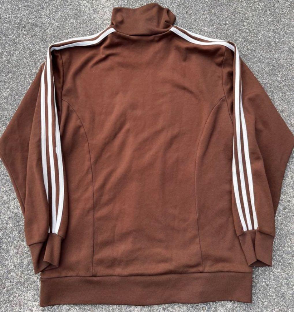 ア*ザ様 adidas トラックジャケット万国旗タグ 銀タグ 90s ジャージ