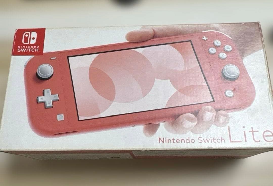 【美品】任天堂Switchライト コーラルピンク 本体