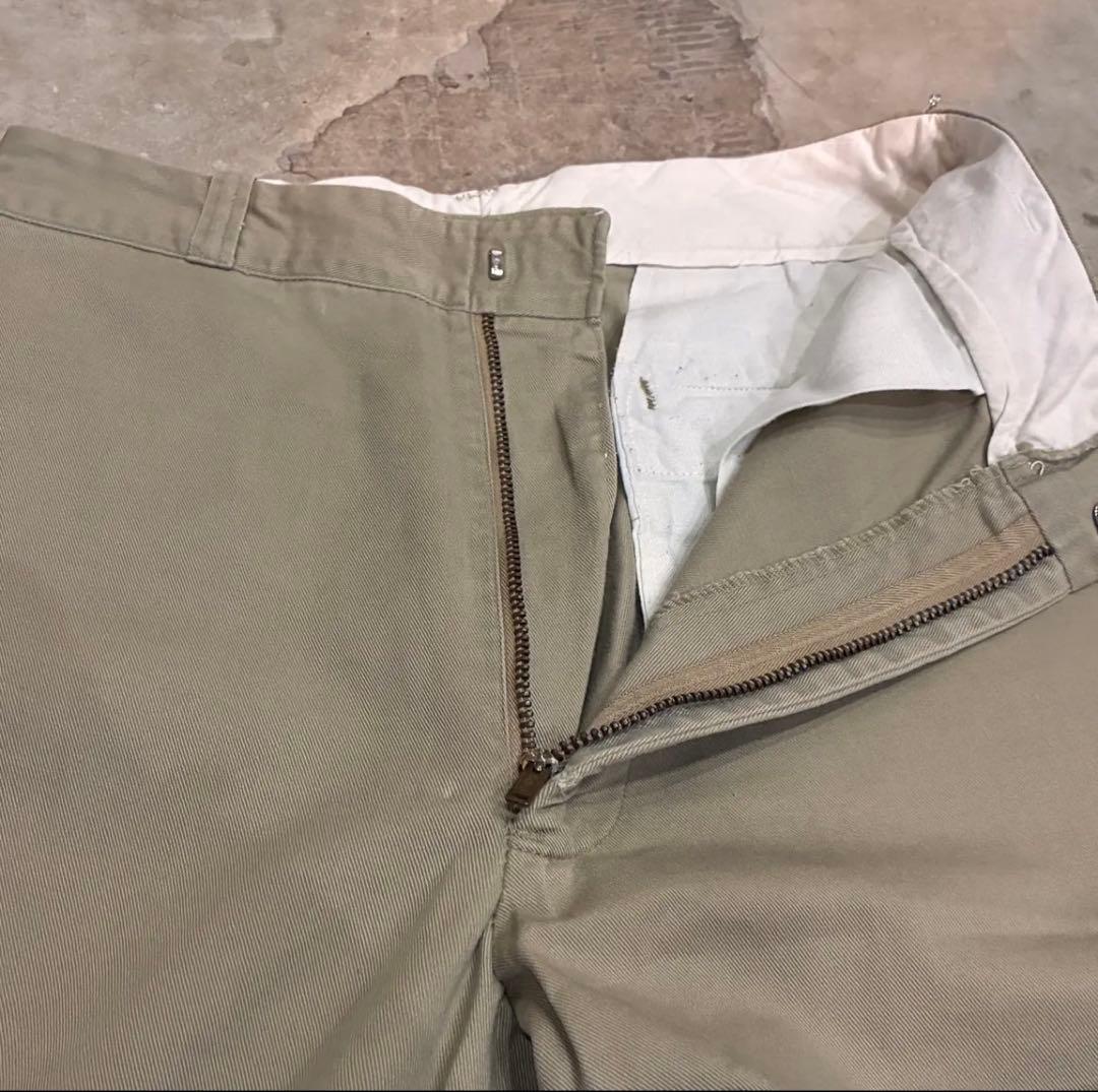 70s USMC Chino 米軍 海兵隊 チノパン トラウザーズパンツ 実物