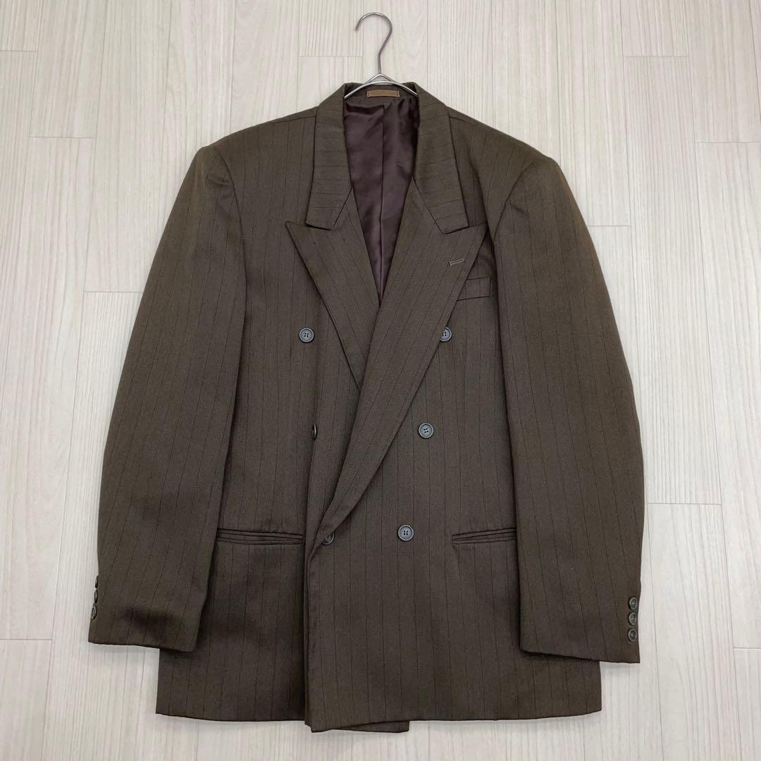 ☆ Anhtec ヴィンテージ ダブルブレストスーツ　ダブルジャケット パンツ