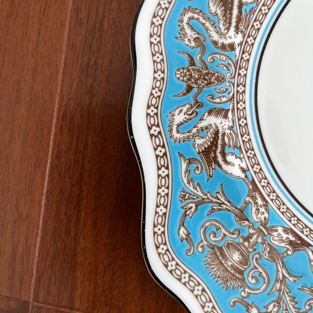 ナンタケットウェッジウッド フロレンティーン スクエア プレート3枚セット