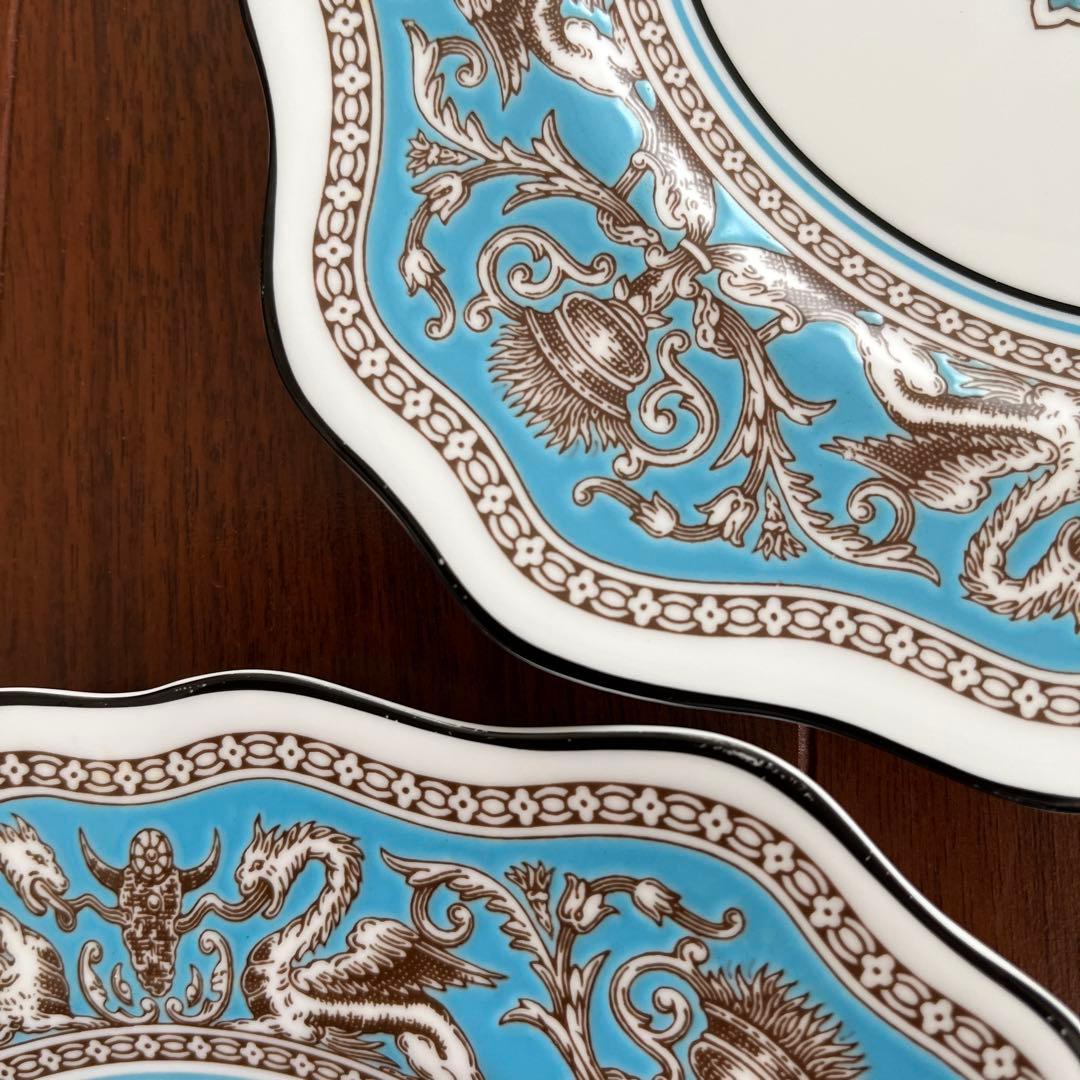 ナンタケットウェッジウッド フロレンティーン スクエア プレート3枚セット