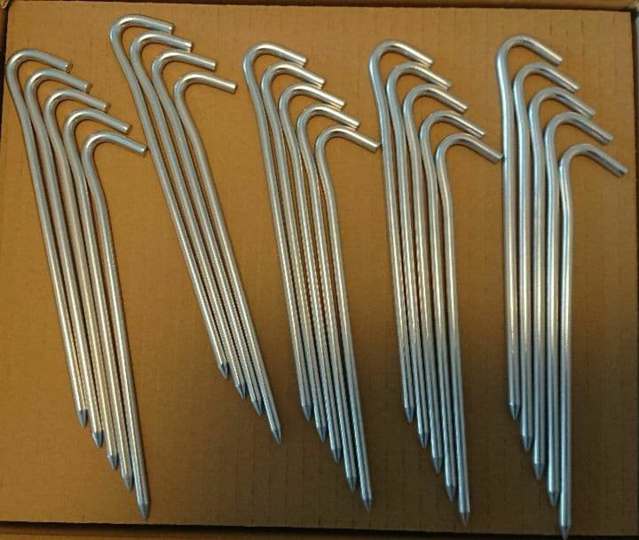 スノーピーク ペグ30(10本), ジュラルミンペグ(24本)