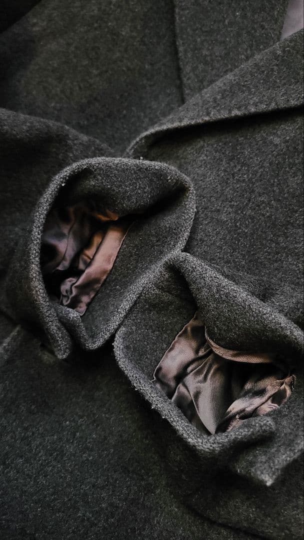 70s イギリス製 ADOLFO カシミヤチェスターコート アクアスキュータム