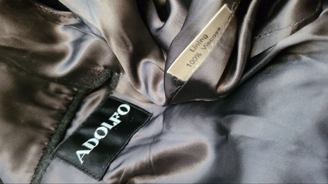 70s イギリス製 ADOLFO カシミヤチェスターコート アクアスキュータム
