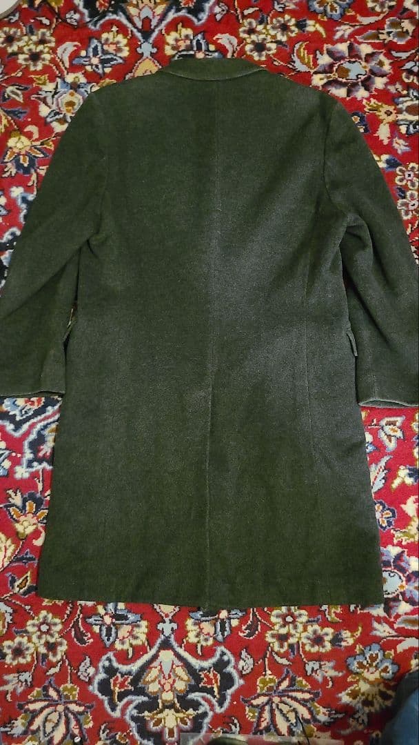 70s イギリス製 ADOLFO カシミヤチェスターコート アクアスキュータム