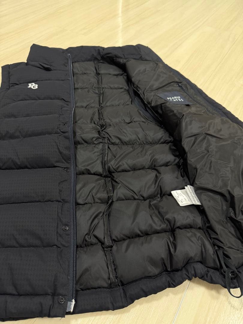 PEARLY GATES ブラック ダウンベスト